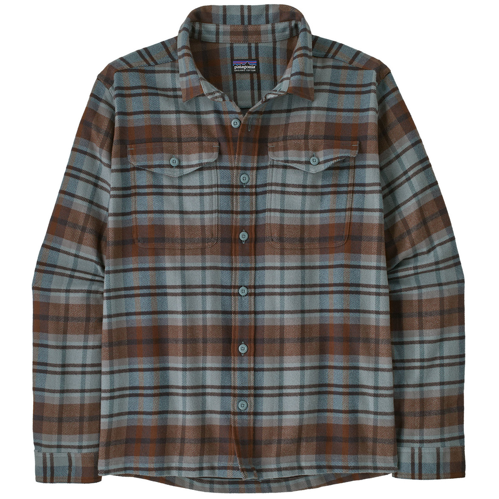 Koszula męska Patagonia M's Fjord Flannel Shirt Rozmiar: XL / Kolor: niebieski/szary