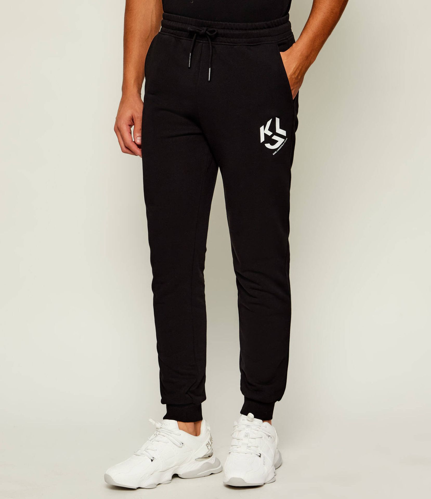 Karl Lagerfeld Jeans Spodnie dresowe Slim Fit