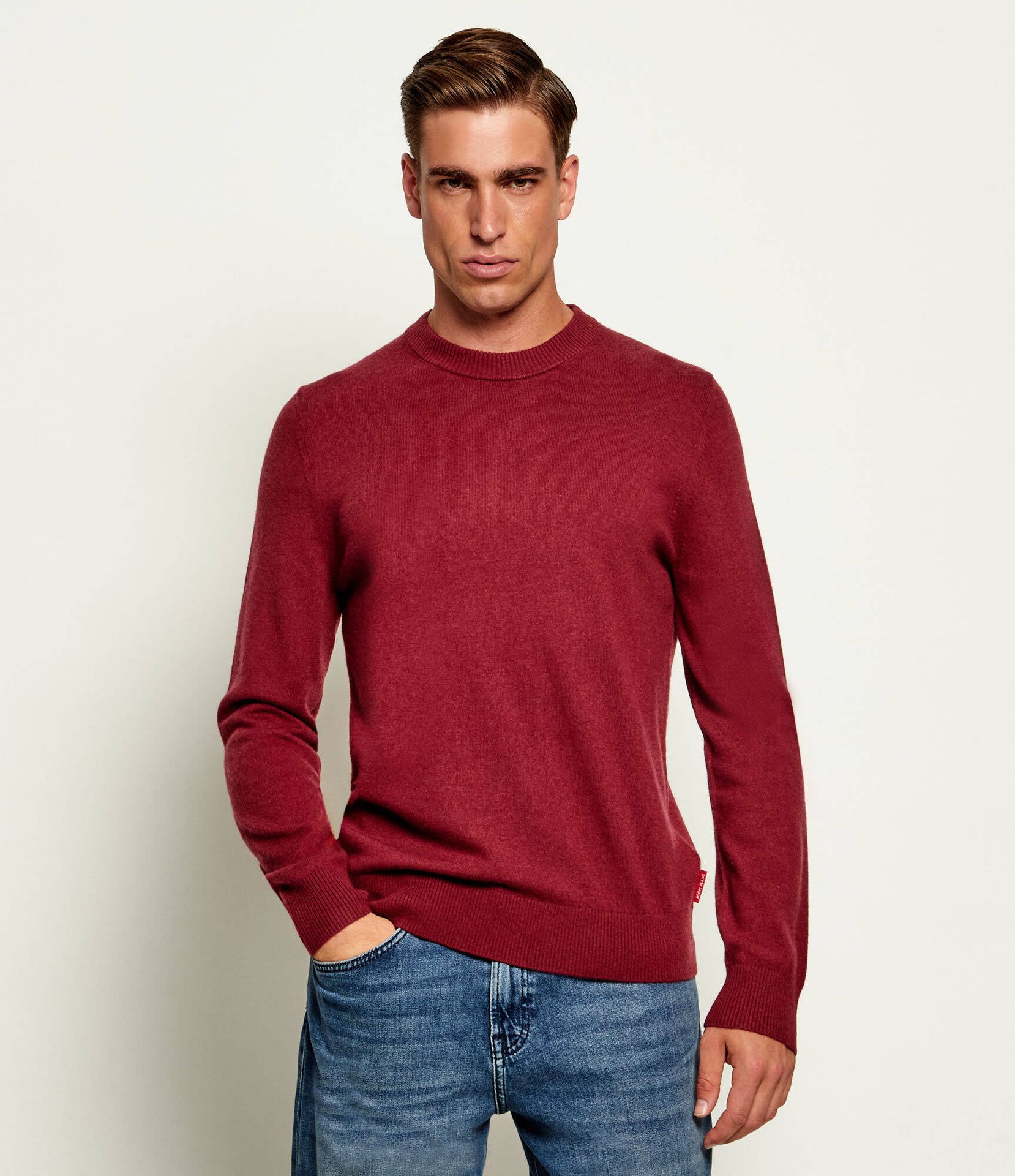 Joop! Jeans Wełniany sweter Laurelor Regular Fit