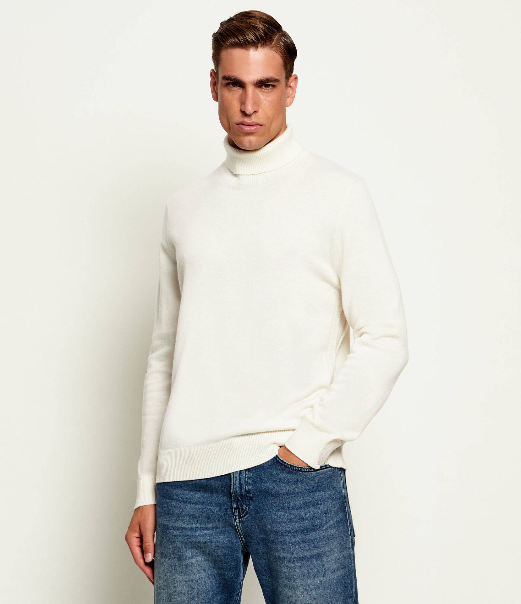 Joop! Jeans Wełniany golf Lemrigo Regular Fit