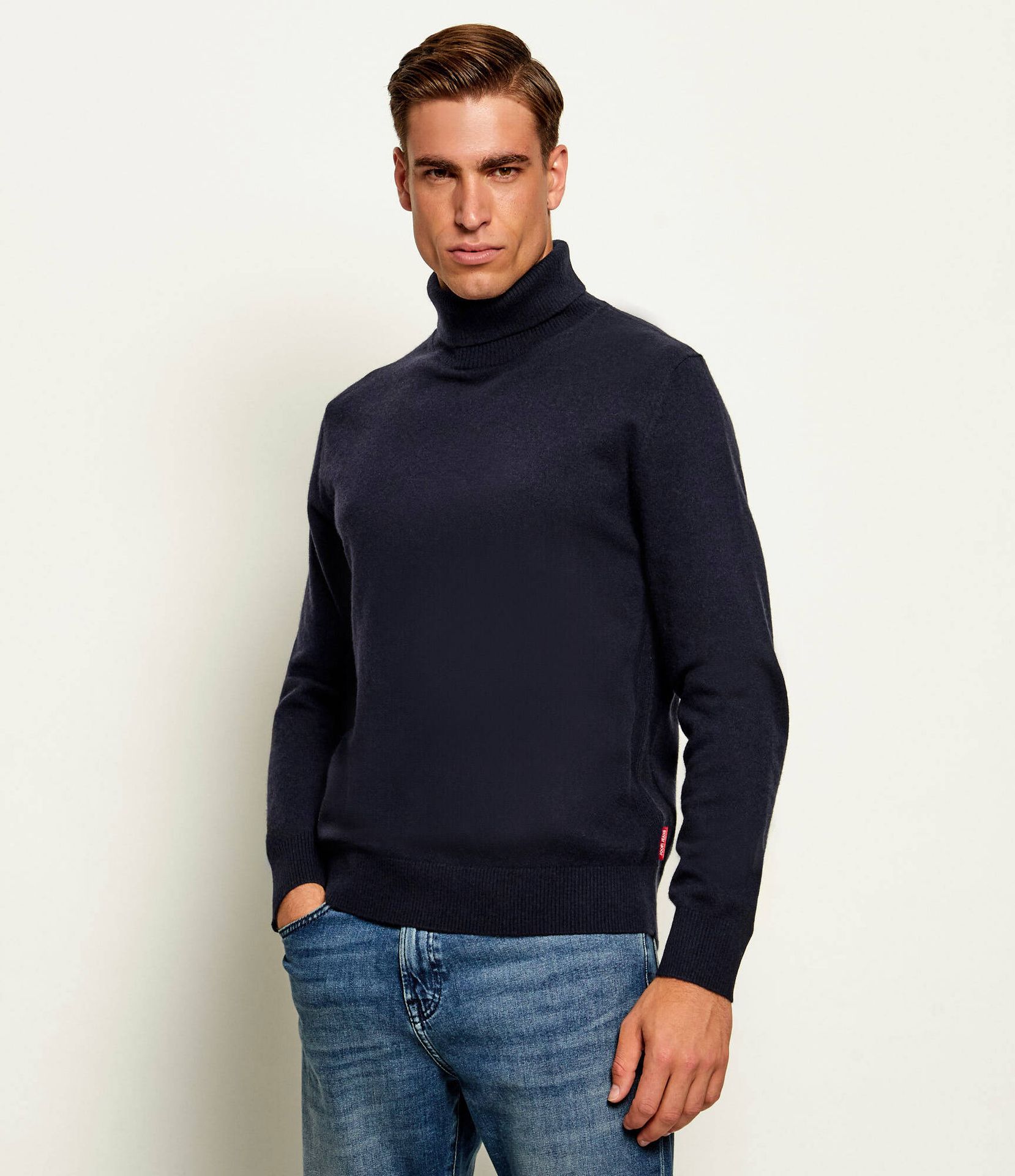 Joop! Jeans Wełniany golf Lemrigo Regular Fit