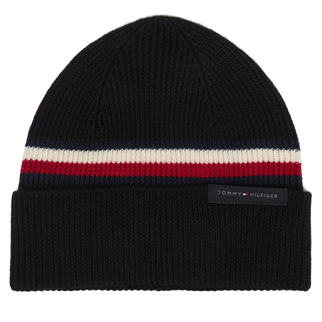Czapka Tommy Hilfiger AM0AM14534 Czarny