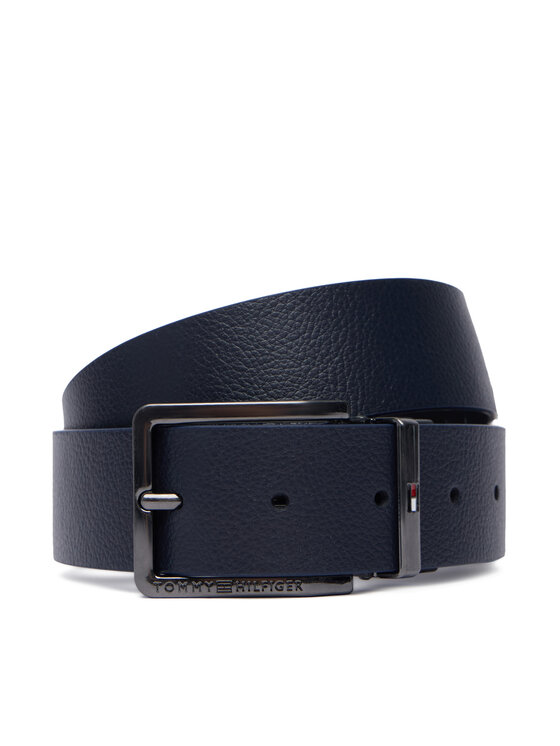 Tommy Hilfiger Pasek Oliver Rev 3.5 AM0AM14569 Granatowy