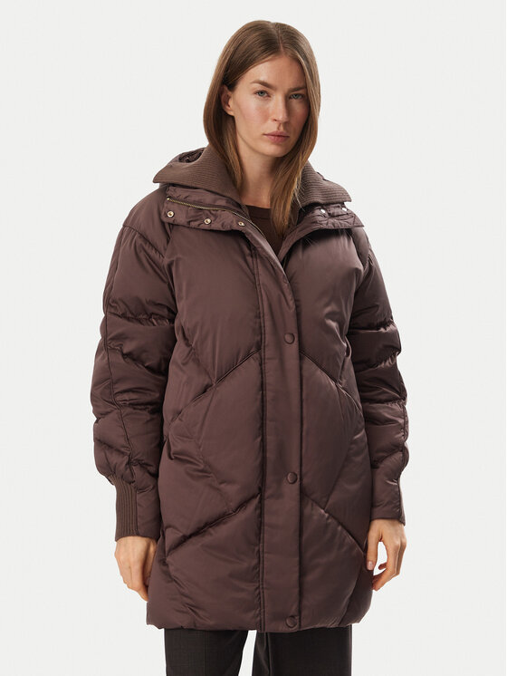 Marella Kurtka puchowa Angus 2623486094 Brązowy Regular Fit