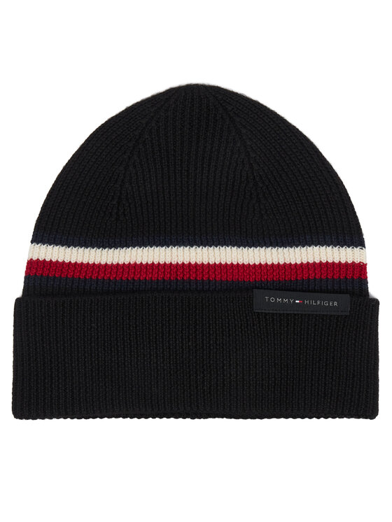 Tommy Hilfiger Czapka AM0AM14534 Czarny