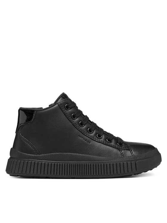 Geox Sneakersy J Laquinny Girl B Abx J661JD 000BC C9999 S Czarny