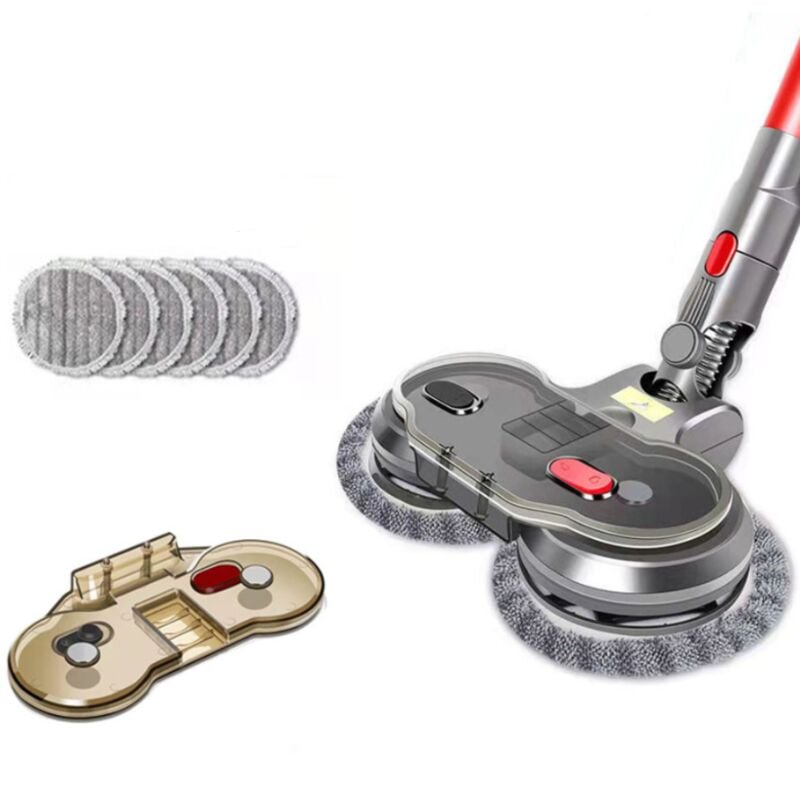 Głowica mopa elektrycznego do odkurzaczy Dyson V10, V11, V7 i V8, nakładka szczotkowa, szczotka obrotowa do odkurzaczy