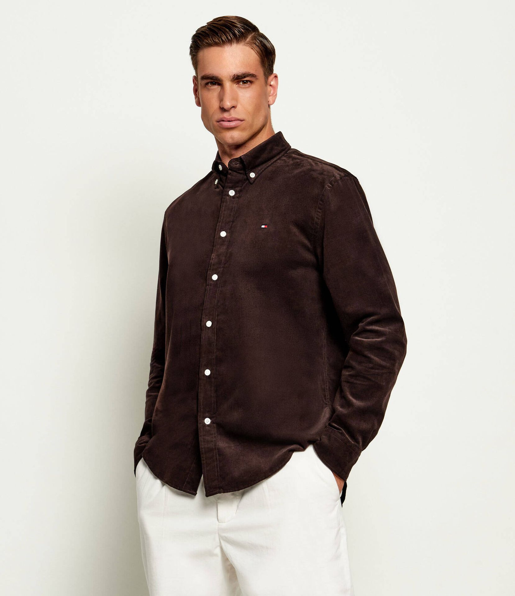 Tommy Hilfiger Koszula Regular Fit sztruks