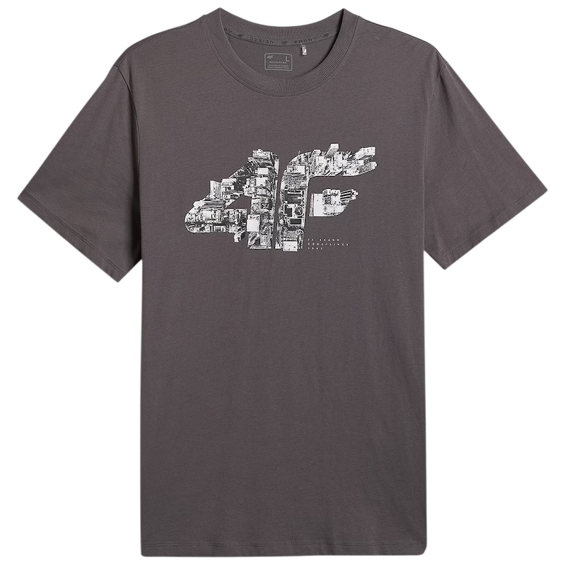 Koszulka męska 4F Shirt M2659 Rozmiar: L / Kolor: szary