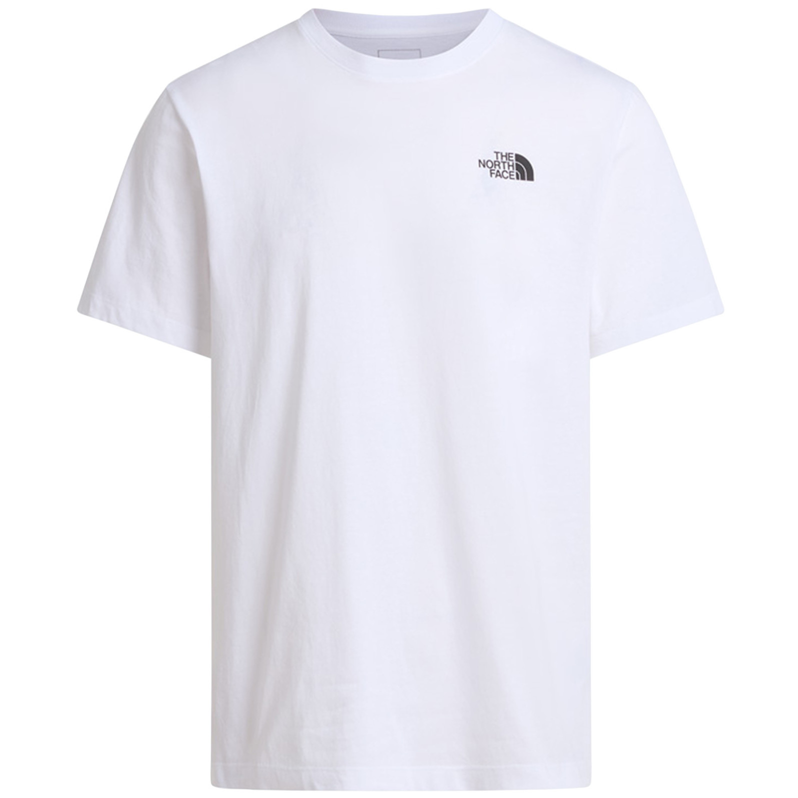 Koszulka męska The North Face M Evolution Box Nse Regular Short Sleeve Rozmiar: XXL / Kolor: biały/czarny