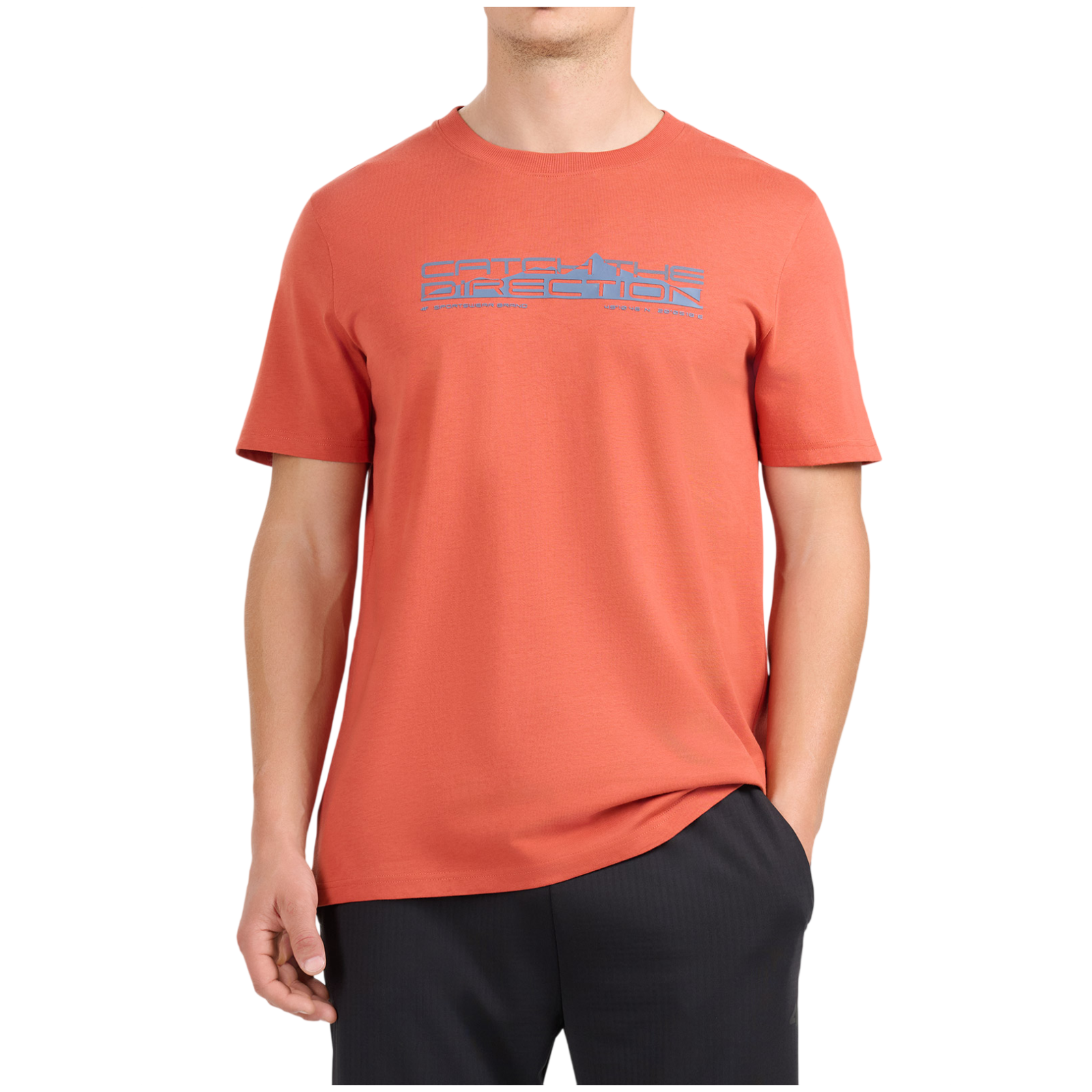 Koszulka męska 4F Tshirt M3572 Rozmiar: M / Kolor: koralowy