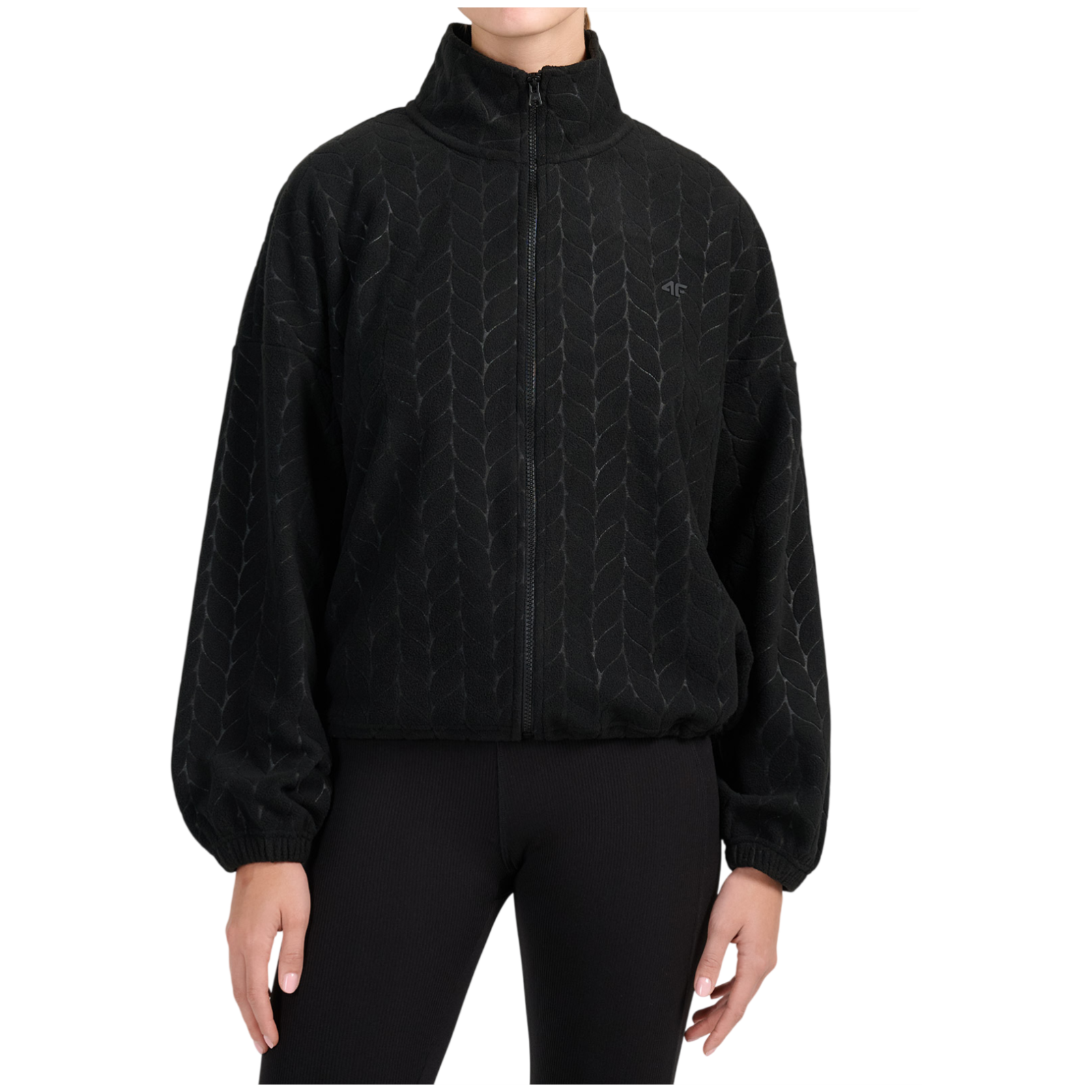 Bluza damska 4F Fleece F466 Rozmiar: L / Kolor: czarny