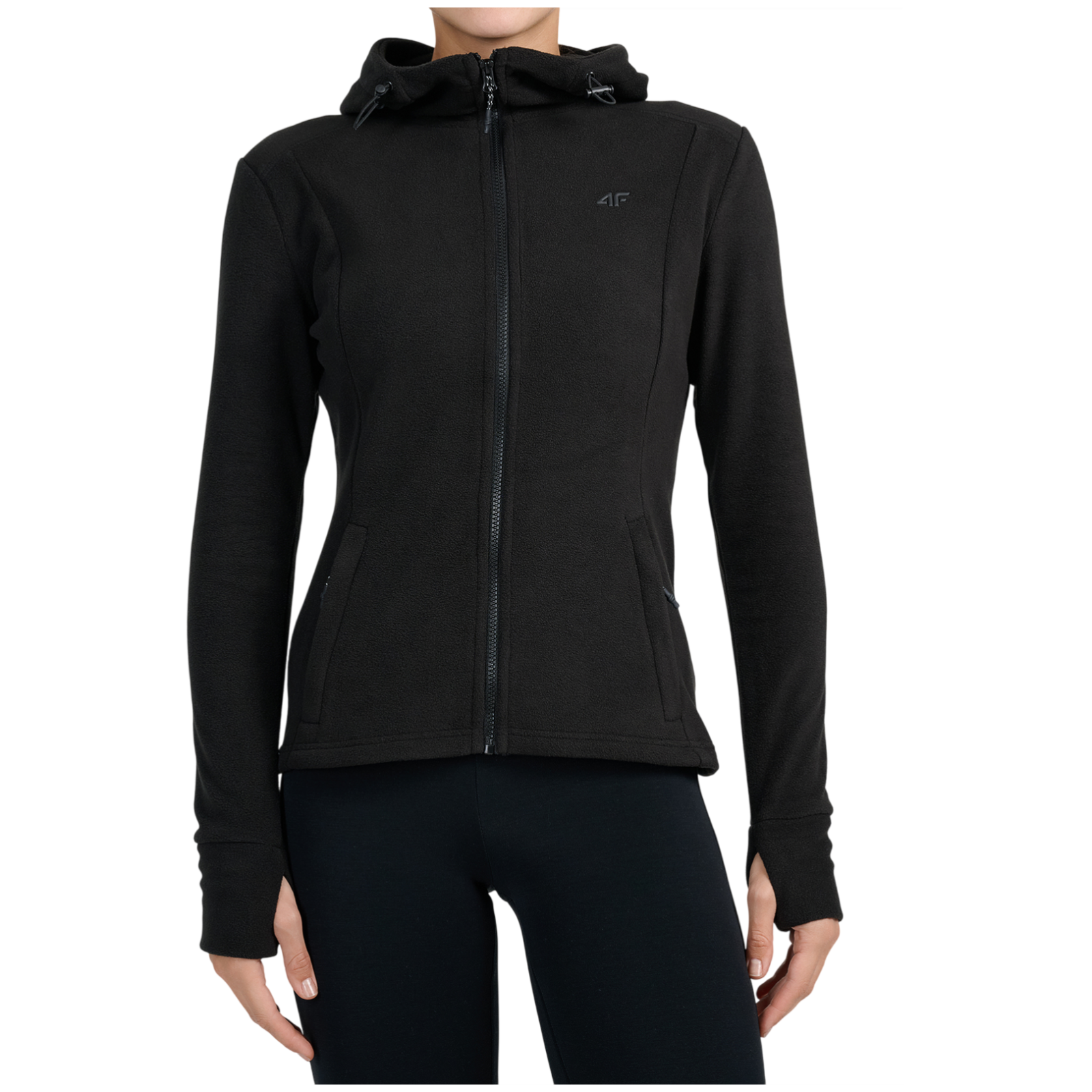 Bluza damska 4F Fleece F468 Rozmiar: S / Kolor: czarny