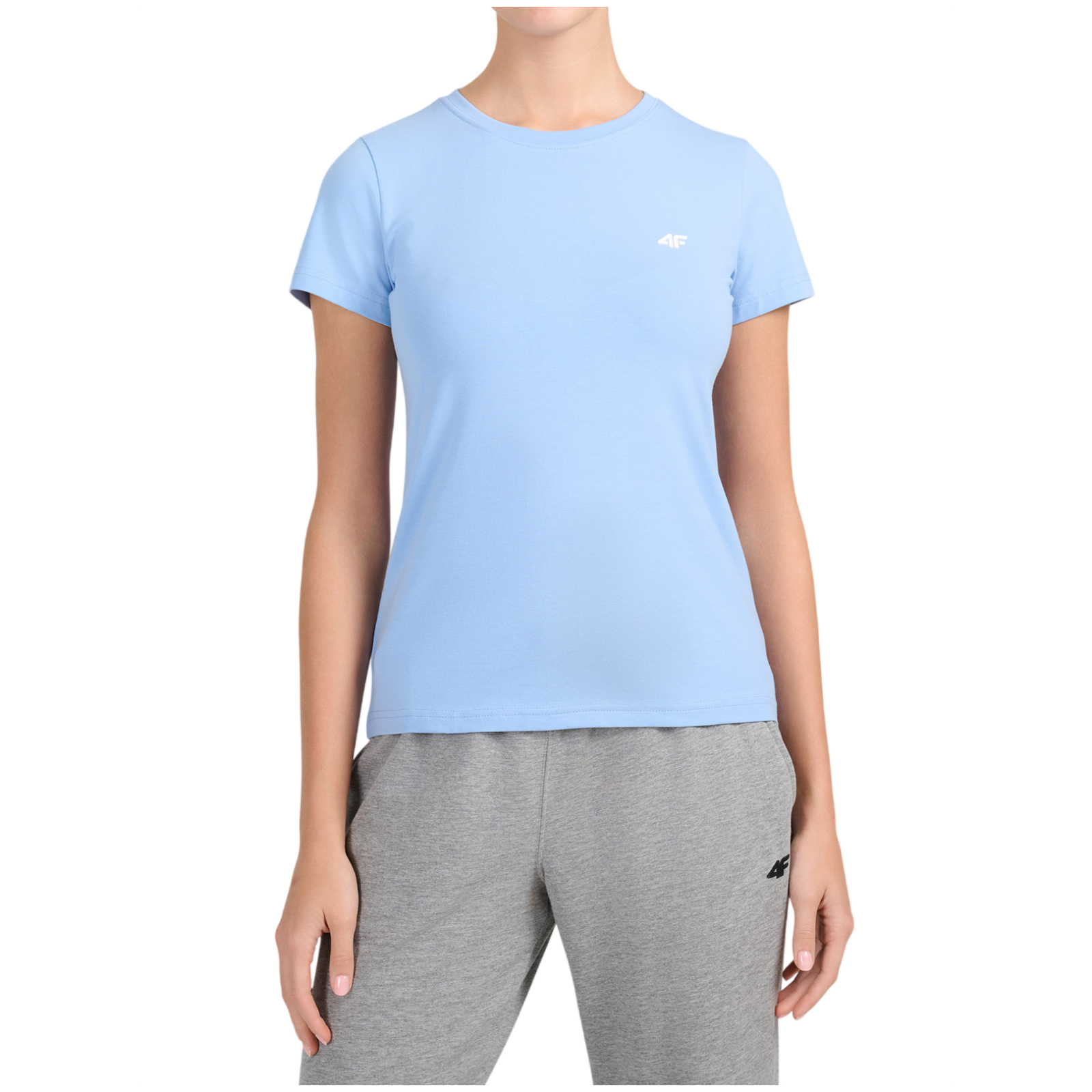 Koszulka damska 4F Tshirt F3500 Rozmiar: XL / Kolor: jasnoniebieski