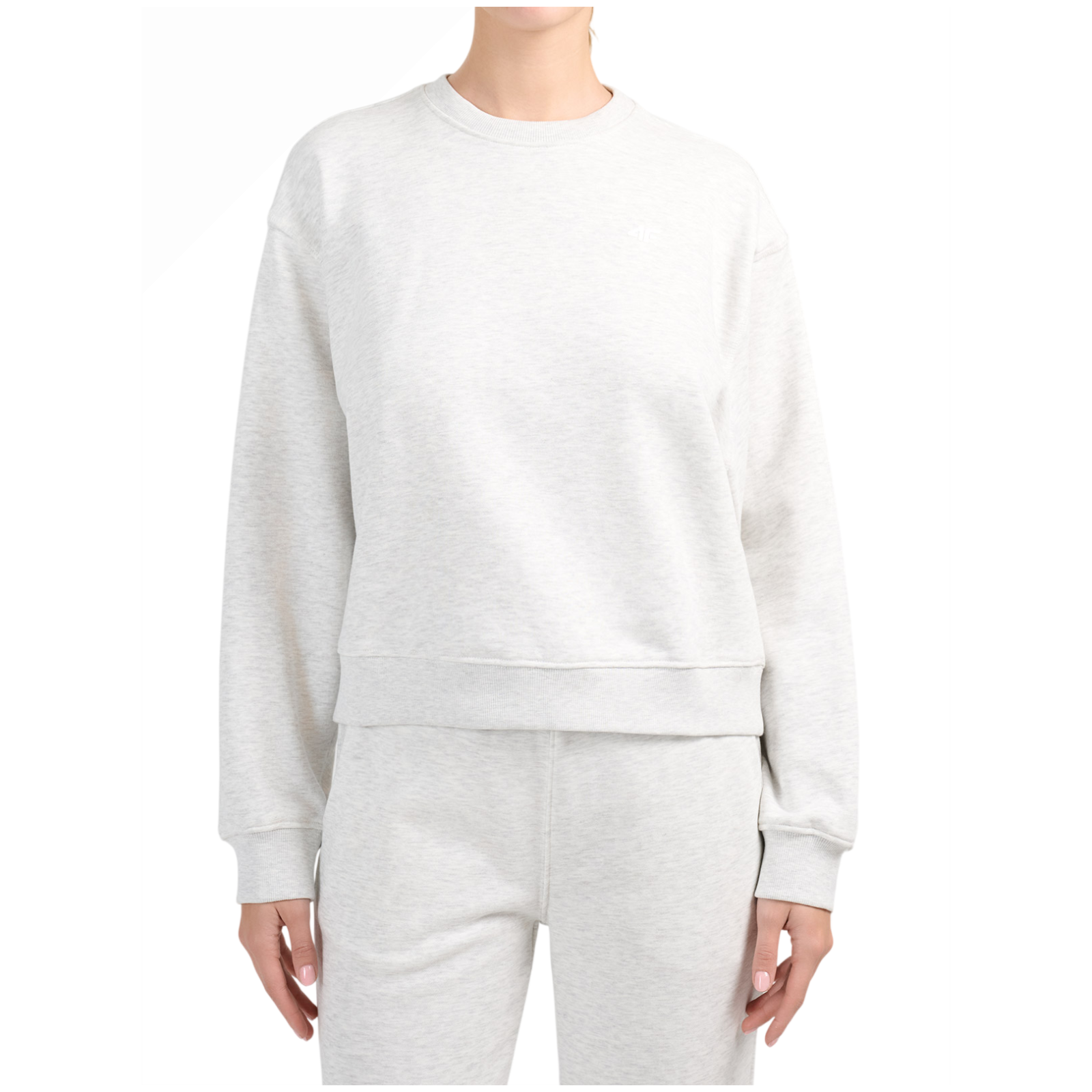 Bluza damska 4F Sweatshirt F2534 Rozmiar: S / Kolor: jasnoszary