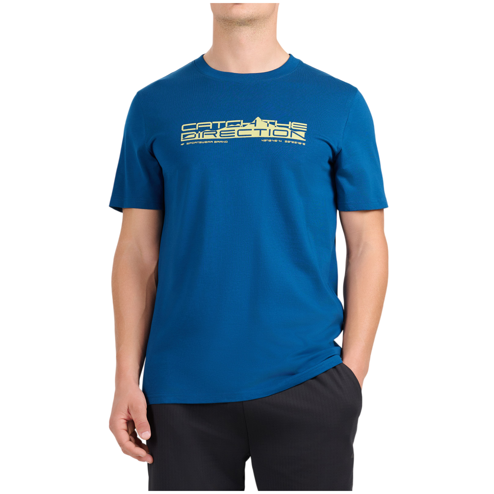Koszulka męska 4F Tshirt M3572 Rozmiar: XXL / Kolor: ciemnoniebieski