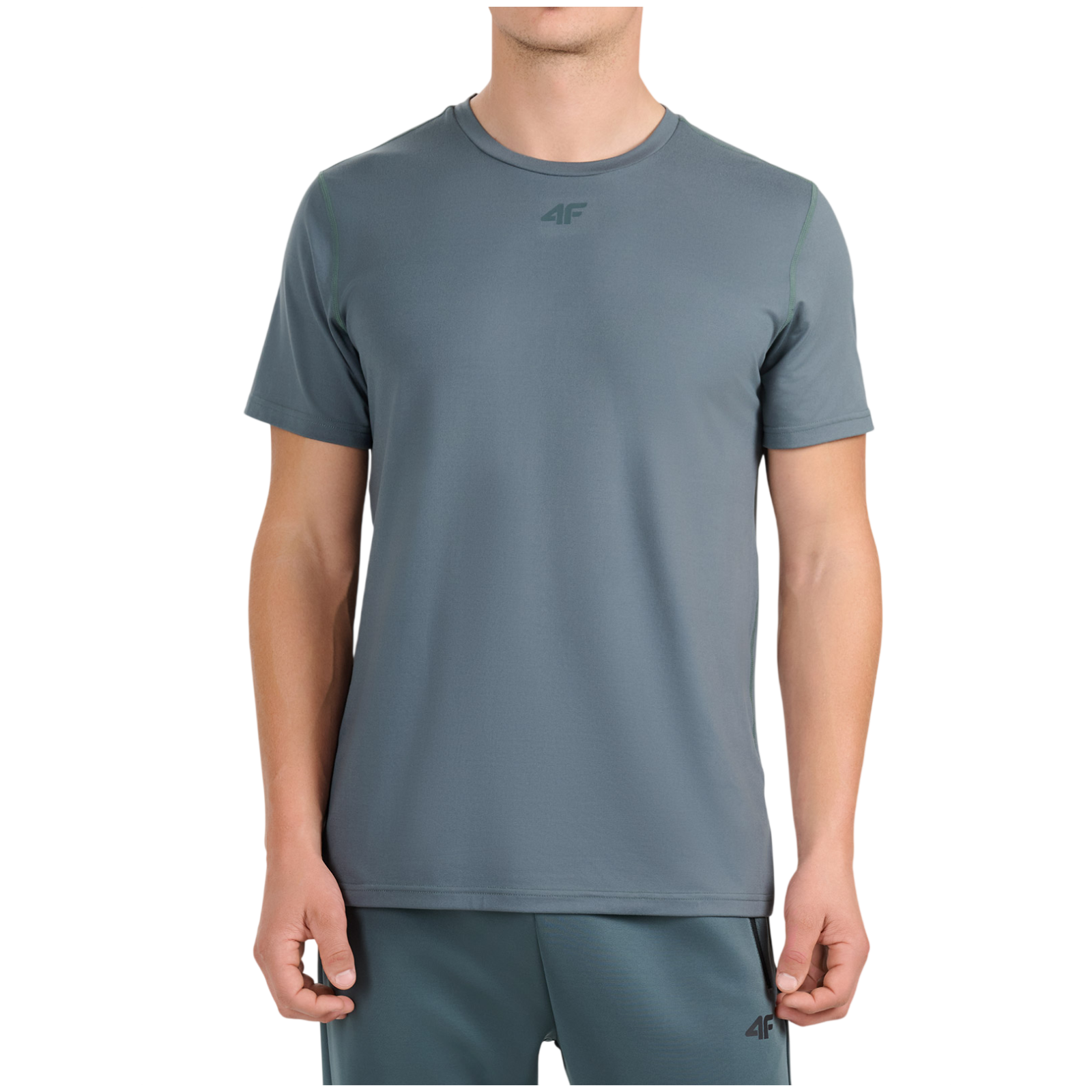 Męska koszulka 4F Tshirt Fnk M2354 Rozmiar: XXL / Kolor: ciemnozielony