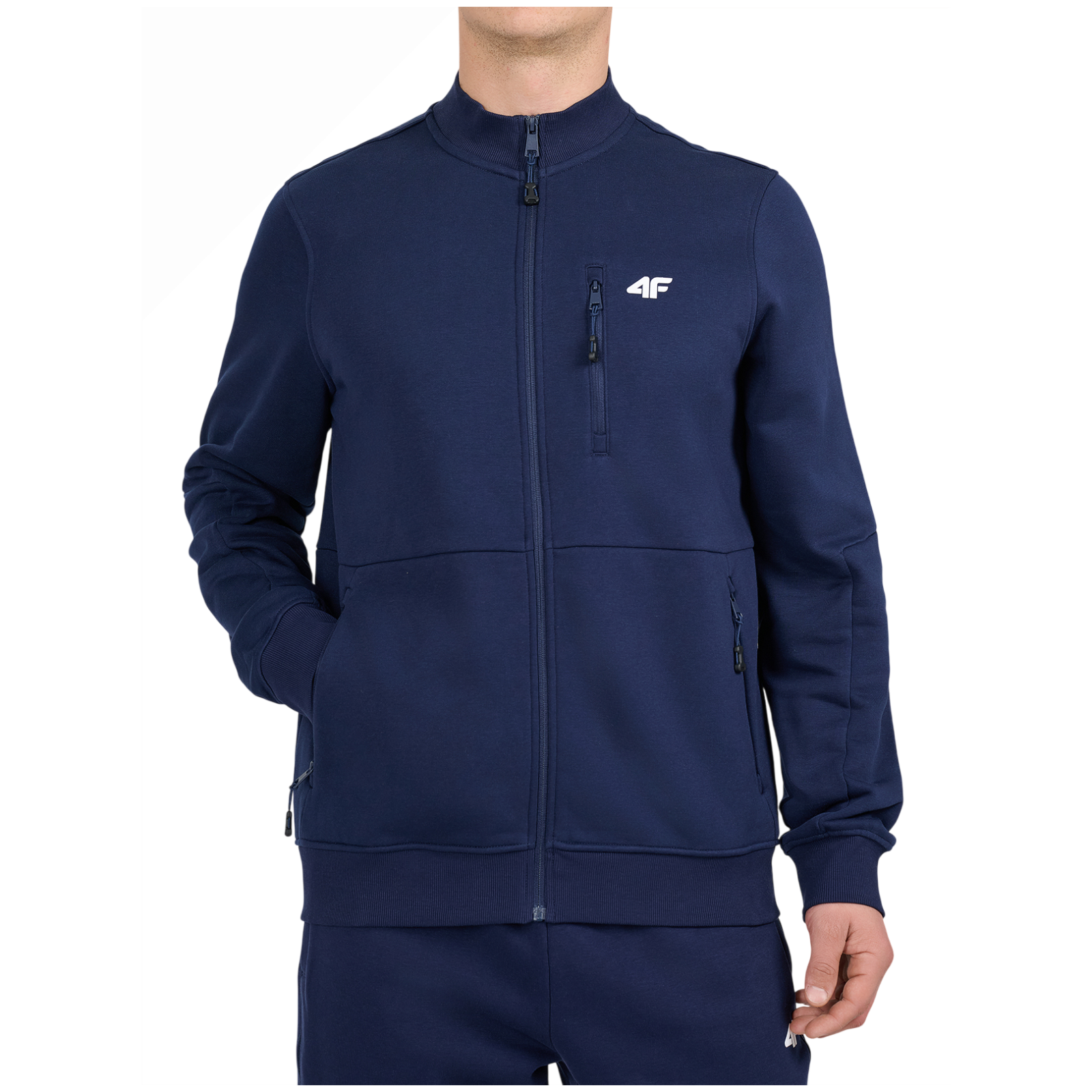 Bluza męska 4F Sweatshirt M2547 Rozmiar: L / Kolor: ciemnoniebieski