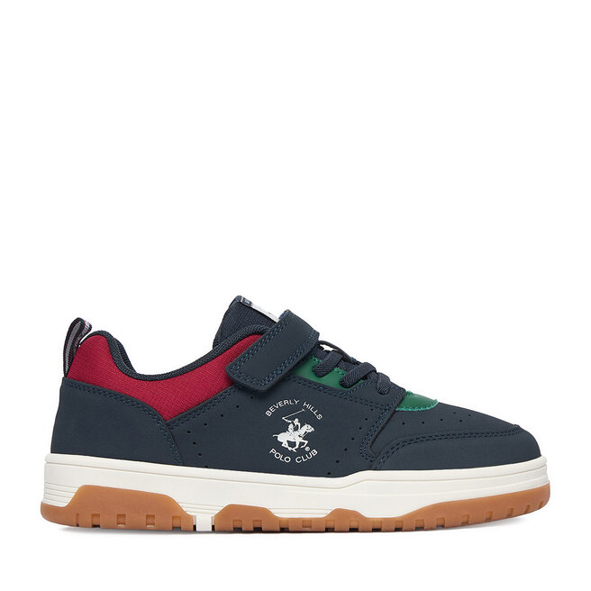 Sneakersy Beverly Hills Polo Club EO-V3-8233 Granatowy