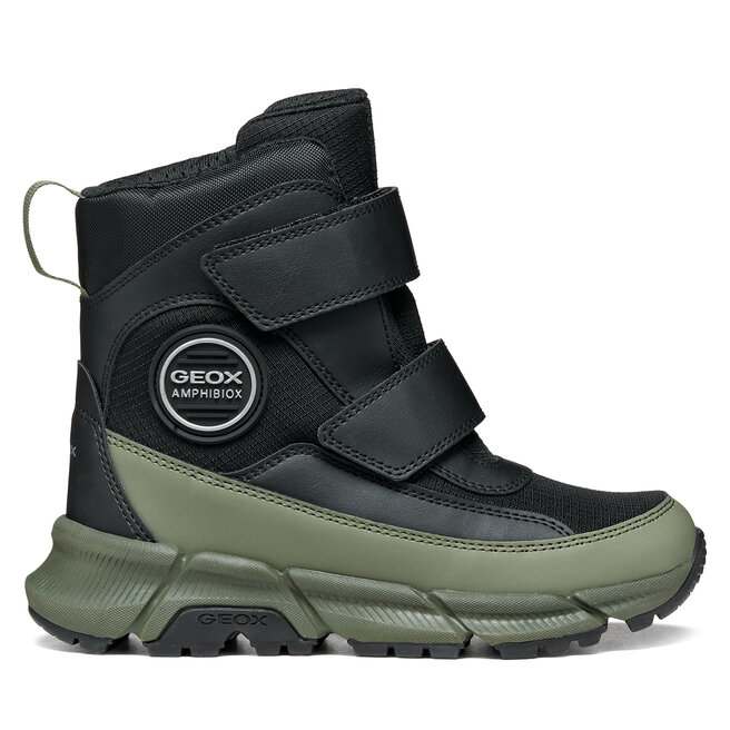 Trzewiki Geox J Flexyper Plus Boy B Abx J66LCG 0FU54 C0033 M Zielony ciemny