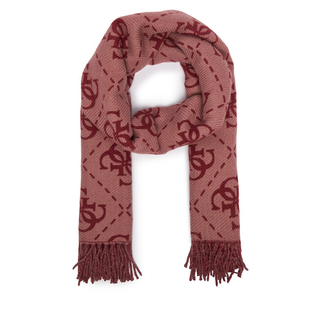Szalik Guess AW5217 VIS03 Bordowy