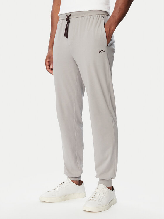 BOSS Spodnie dresowe Mix&Match 50515305 Brązowy Regular Fit
