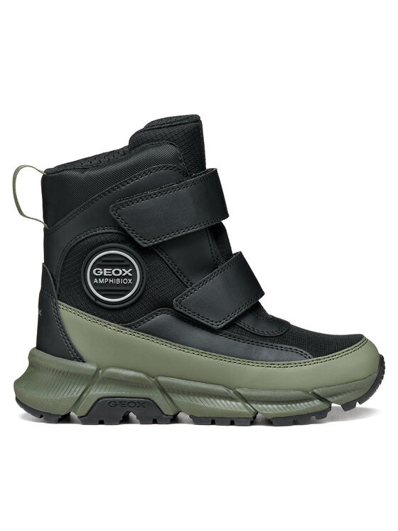 Geox Trzewiki J Flexyper Plus Boy B Abx J66LCG 0FU54 C0033 M Zielony ciemny