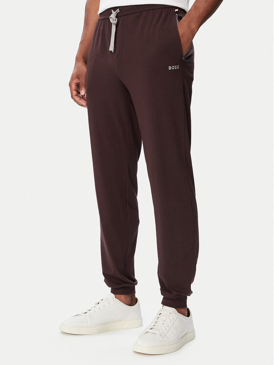 BOSS Spodnie dresowe Mix&Match 50515305 Khaki Regular Fit