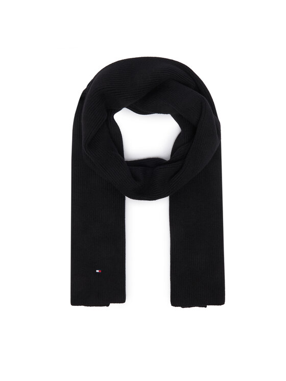 Tommy Hilfiger Szalik Flag AW0AW19120 Czarny