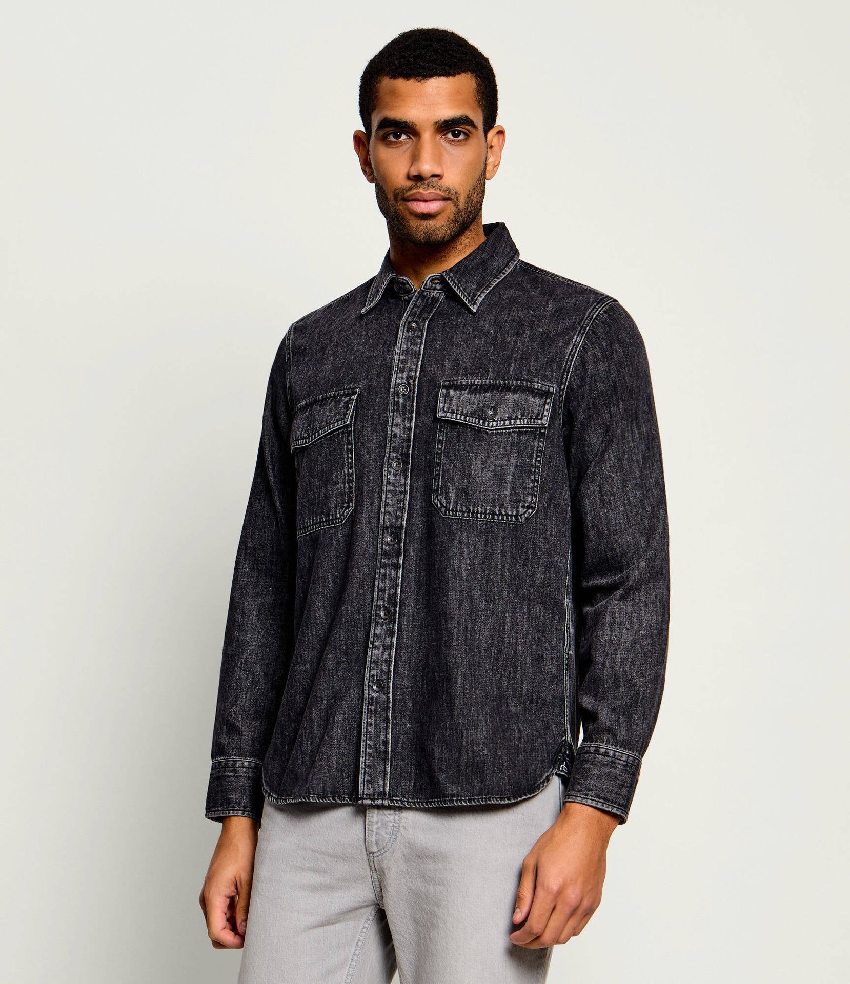 Rag&Bone Jeansowa koszula Relaxed fit