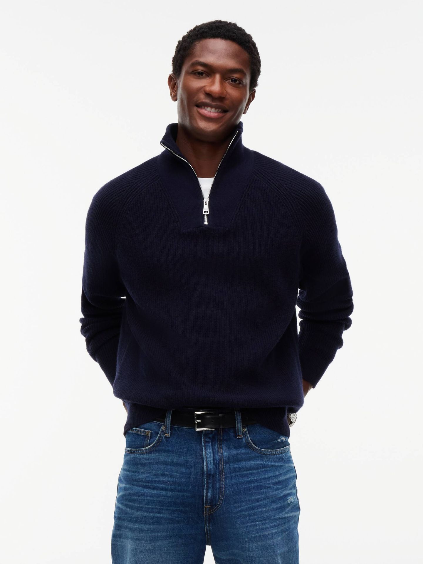 Tommy Hilfiger Sweter Loose fit z dodatkiem wełny