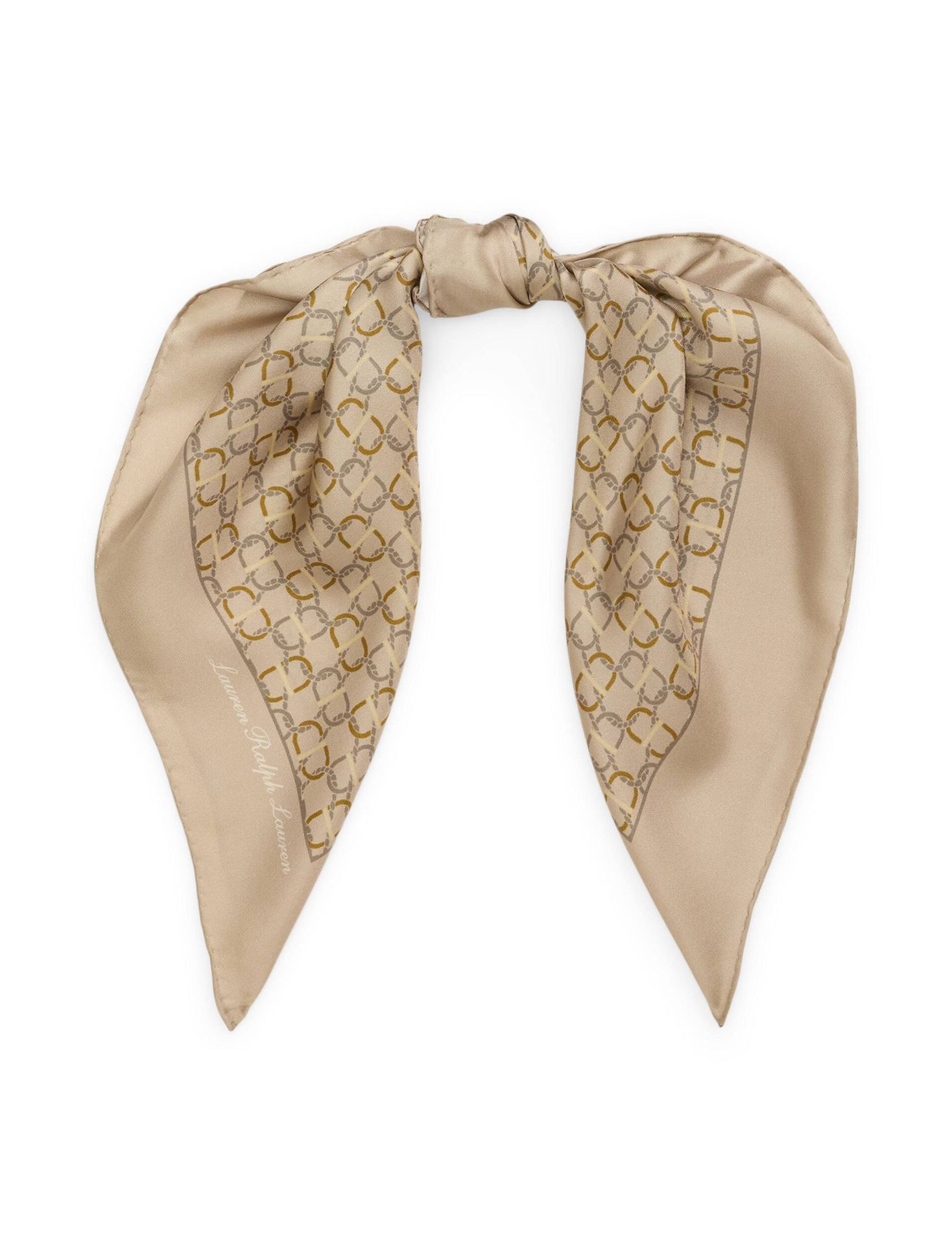 LAUREN RALPH LAUREN Jedwabna apaszka FALL GEO SQUARE