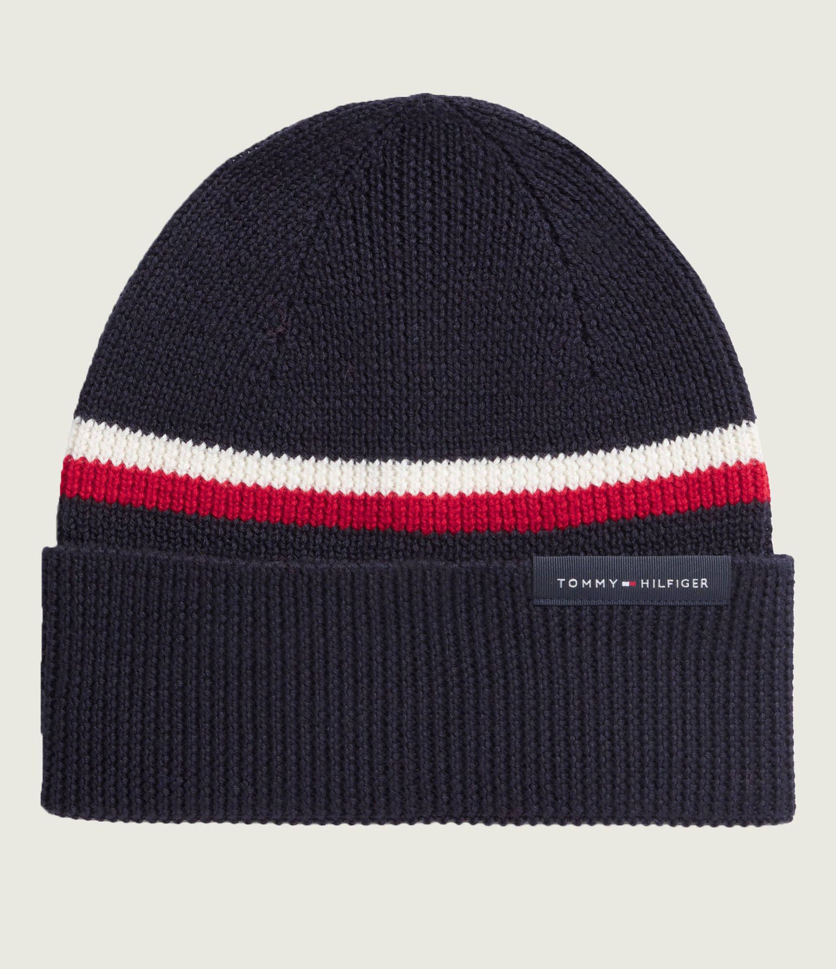 Tommy Hilfiger Czapka z dodatkiem wełny