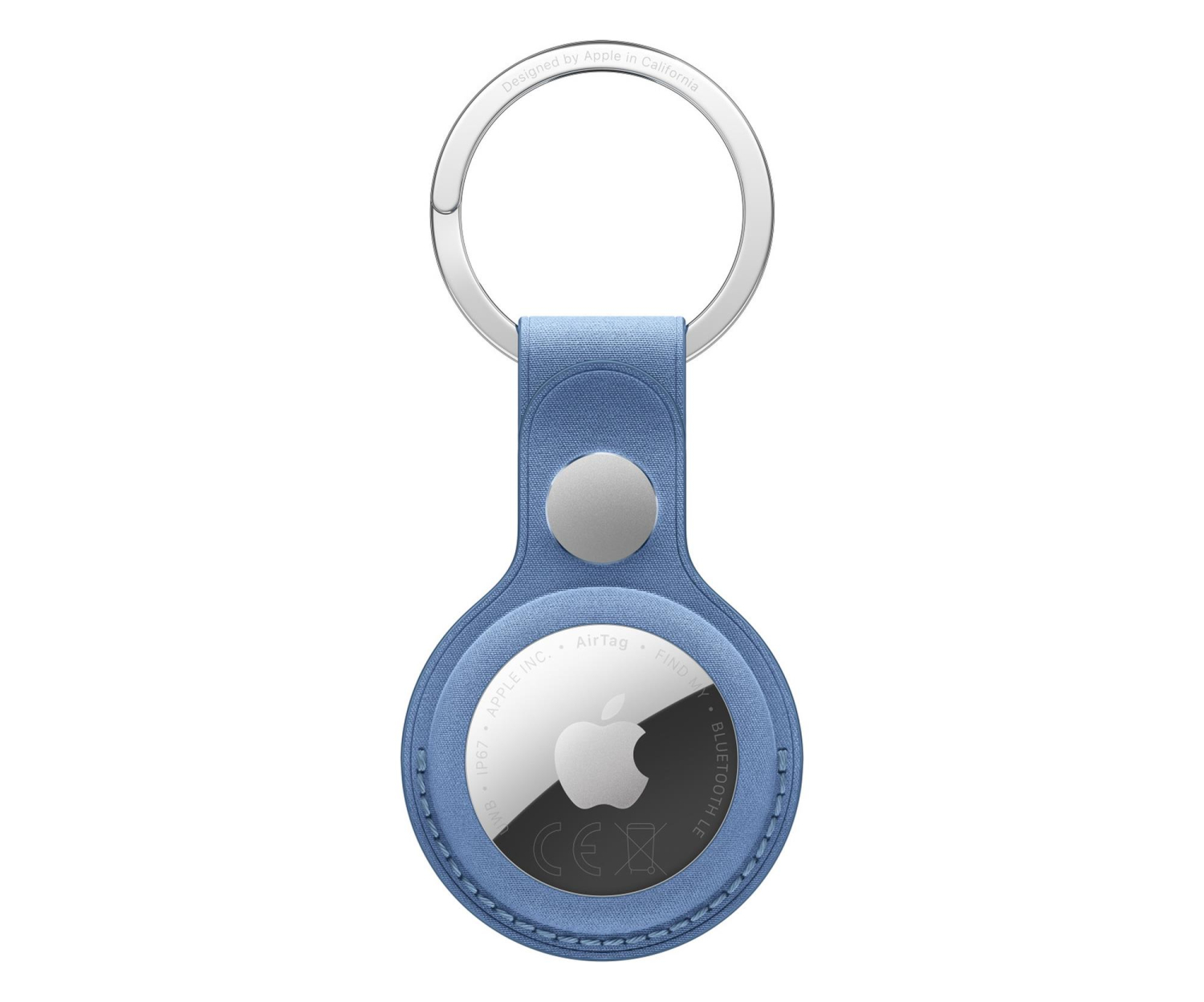 Apple AirTag FineWoven Key Ring – Wildflower Blue MKG14ZM/A