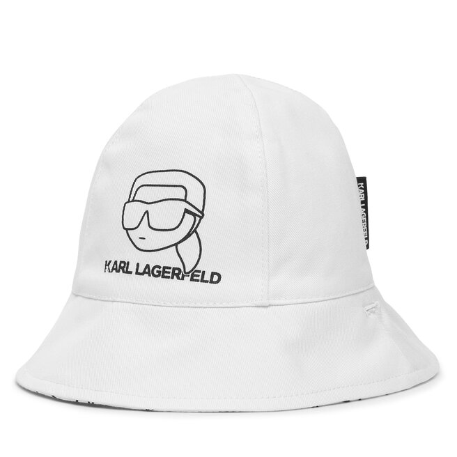 Kapelusz Karl Lagerfeld Kids Z31188 Biały
