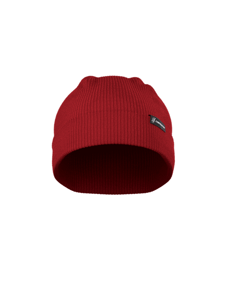 COMPRESSPORT Czapka zimowa PODIUM BEANIE pompeian red