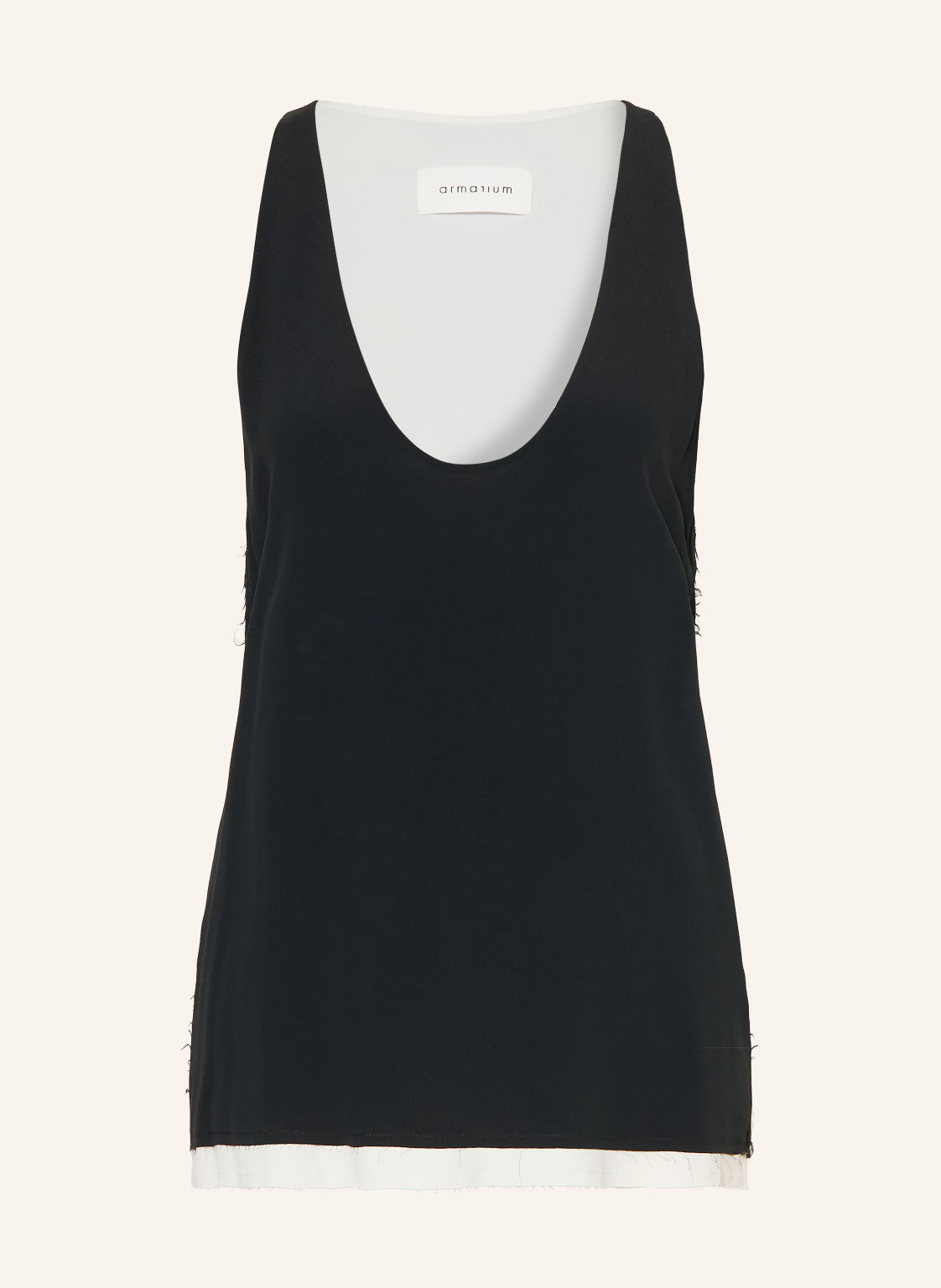 Armarium Top Bianca Z Jedwabiem schwarz