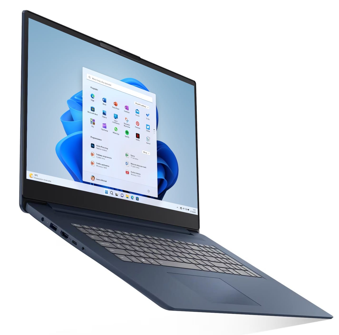 Lenovo Ideapad Slim 3-15 - Core 5 320 17,3'' 16GB 512GB Podśw. klaw. Win11 83VS0027PB