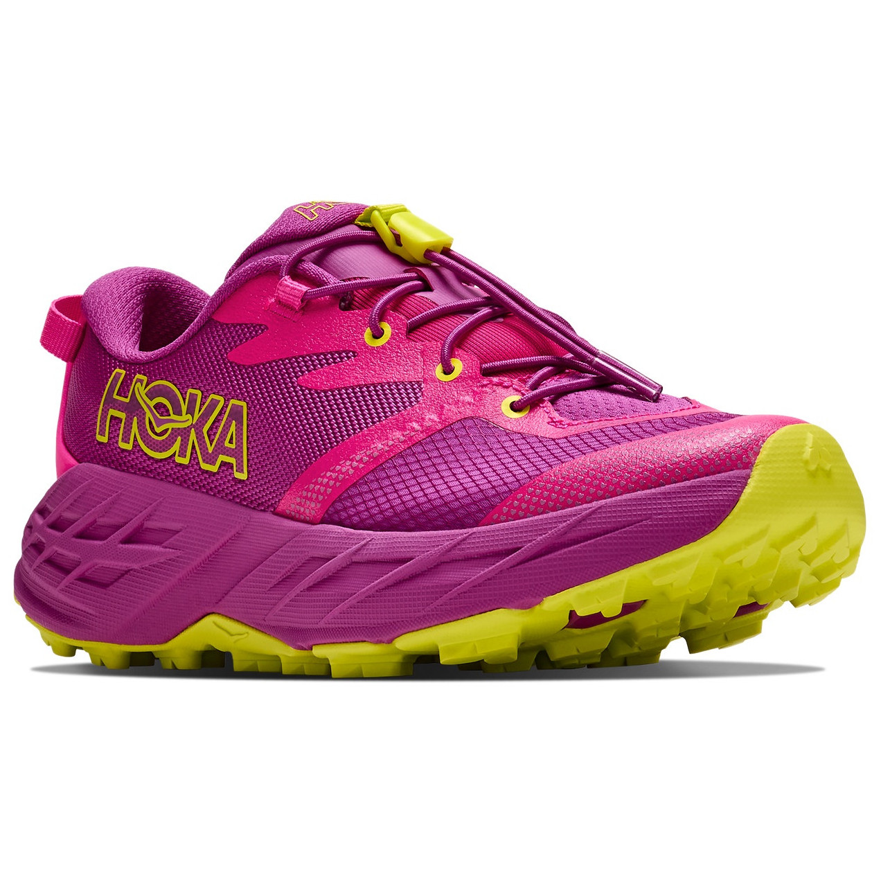 Buty dziecięce Hoka Speedgoat 7 Big Kids Fuchsia Rozmiar butów (UE): 37 1/3 / Kolor: różowy/fioletowy