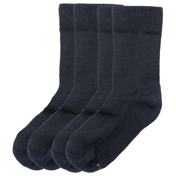 Dziecięce skarpetki z wełny merino Devold Daily Merino Medium Sock 2Pk Kid Rozmiar skarpet: 25-27 / Kolor: czarny