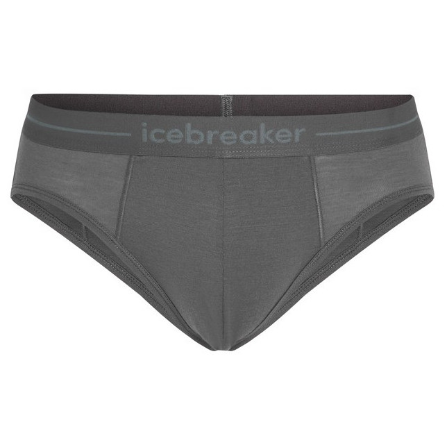 Slipy męskie Icebreaker Mens Anatomica Briefs Rozmiar: M / Kolor: szary