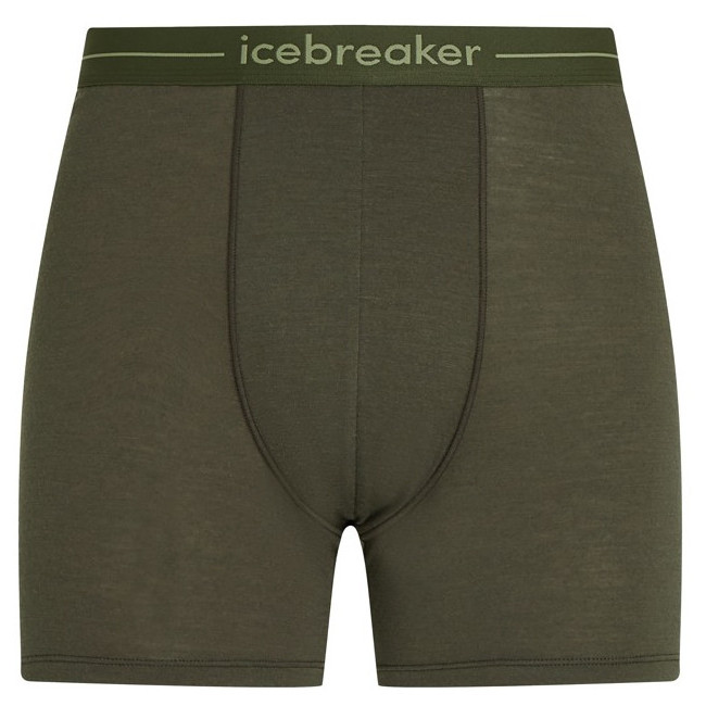 Męskie bokserki Icebreaker Mens Anatomica Boxers Rozmiar: L / Kolor: ciemnozielony