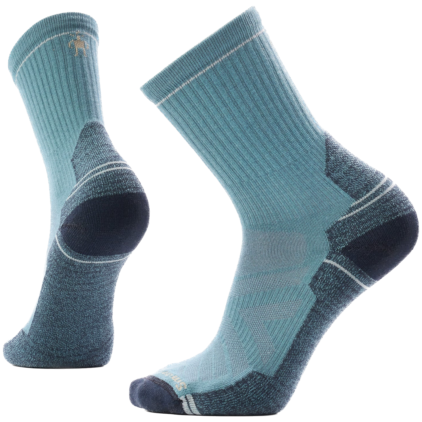Skarpety męskie Smartwool Hike Light Cushion Crew Rozmiar skarpet: 38-41 / Kolor: jasnoniebieski