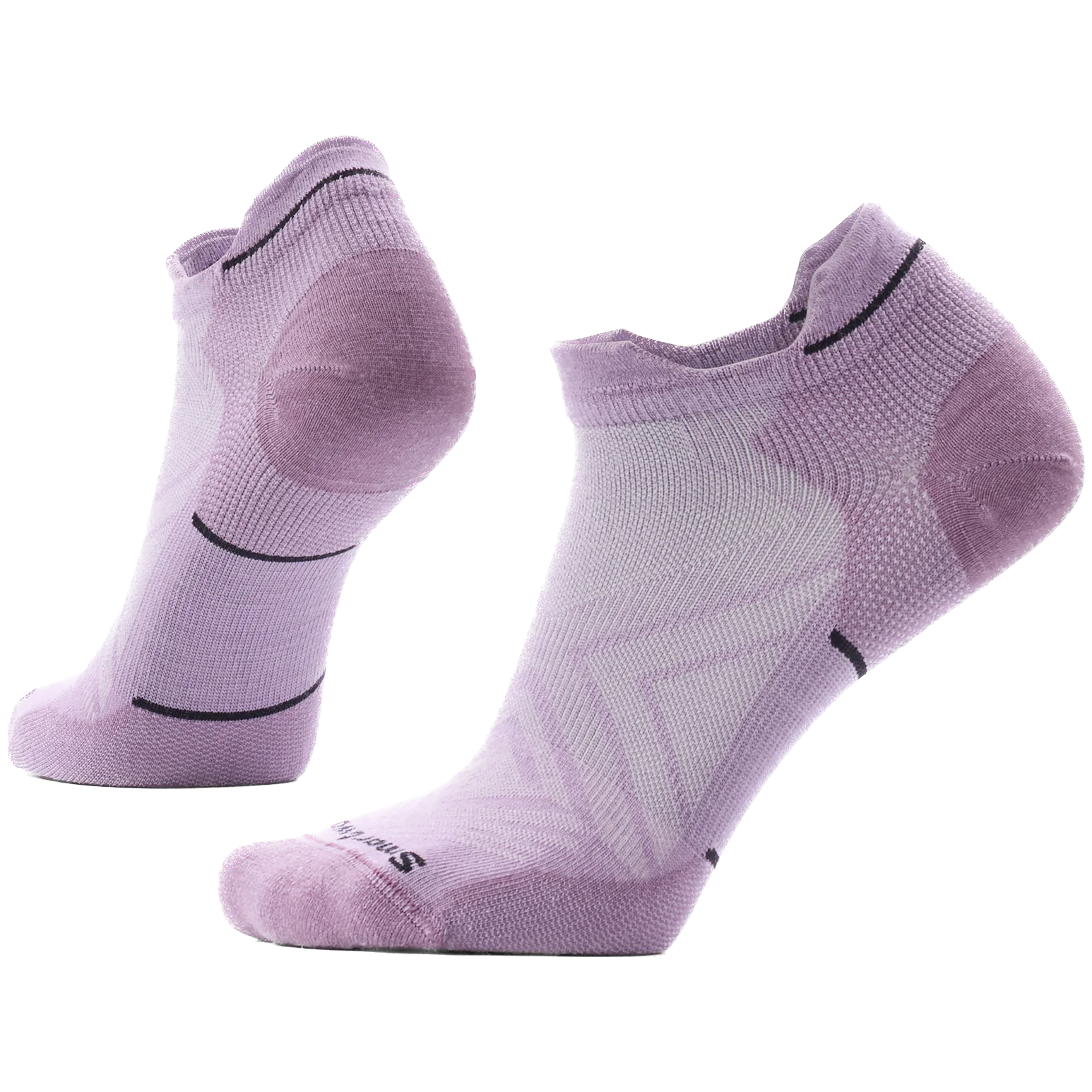 Skarpety Smartwool Run Zero Cushion Low Ankle Socks Rozmiar skarpet: 34-37 / Kolor: fioletowy