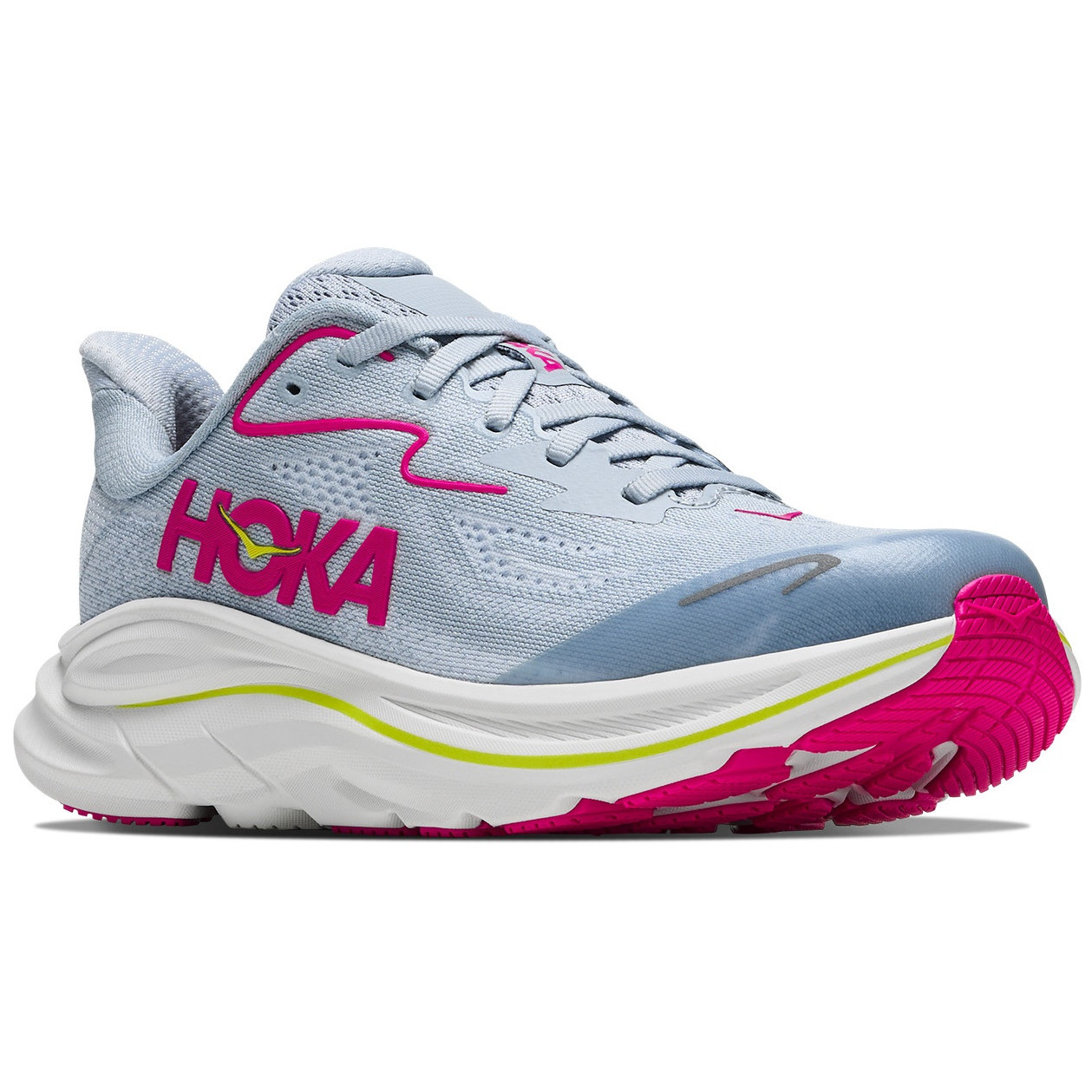 Buty dziecięce Hoka Y Clifton 10 Big Kids Rozmiar butów (UE): 38 2/3 / Kolor: szary/różówy