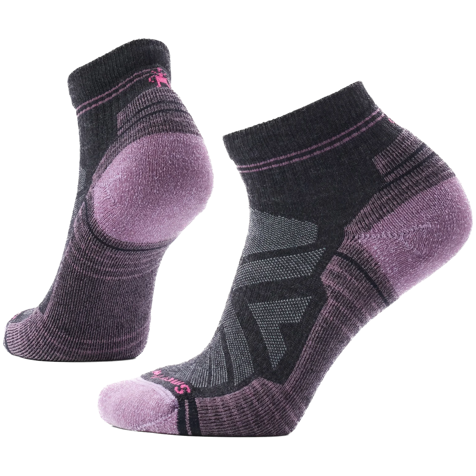 Skarpety Smartwool Hike Light Cushion Ankle Socks Rozmiar skarpet: 34-37 / Kolor: szary/różówy