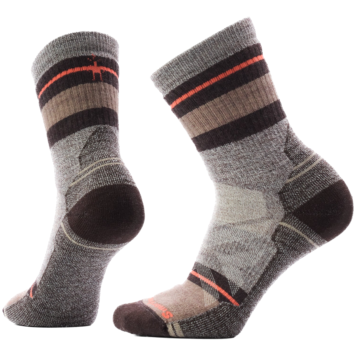 Skarpety damskie Smartwool W Hike Full Cushion Saturnsphere Crew Rozmiar skarpet: 38-41 / Kolor: brązowy