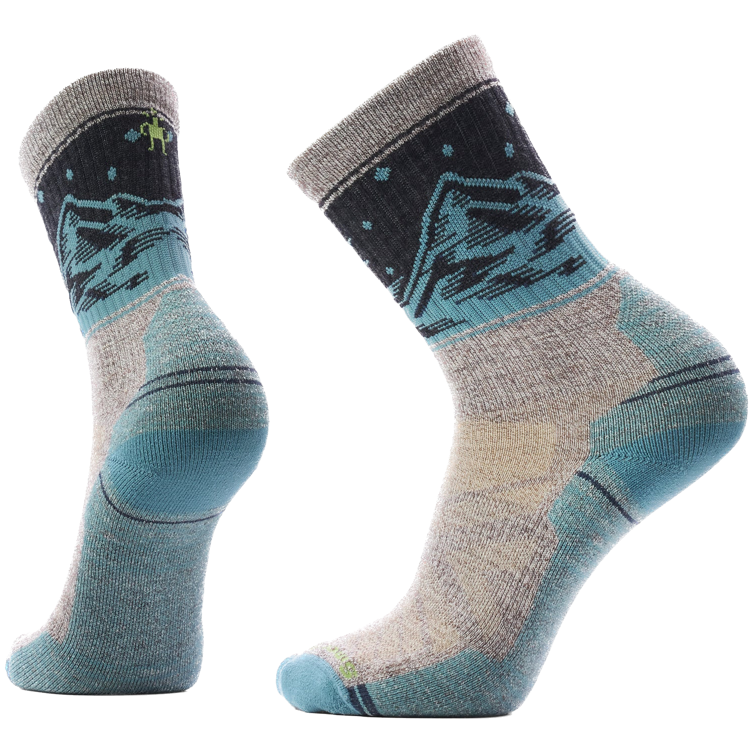 Skarpety Smartwool Hike Light Cushion Valley View Crew Sock Rozmiar skarpet: 38-41 / Kolor: niebieski