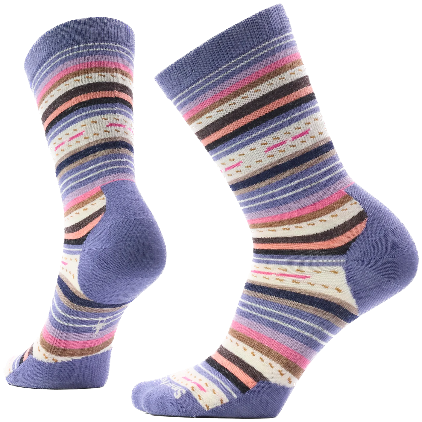 Skarpety Smartwool Women's Everyday Margarita Crew Socks Rozmiar skarpet: 34-37 / Kolor: ciemnofioletowy