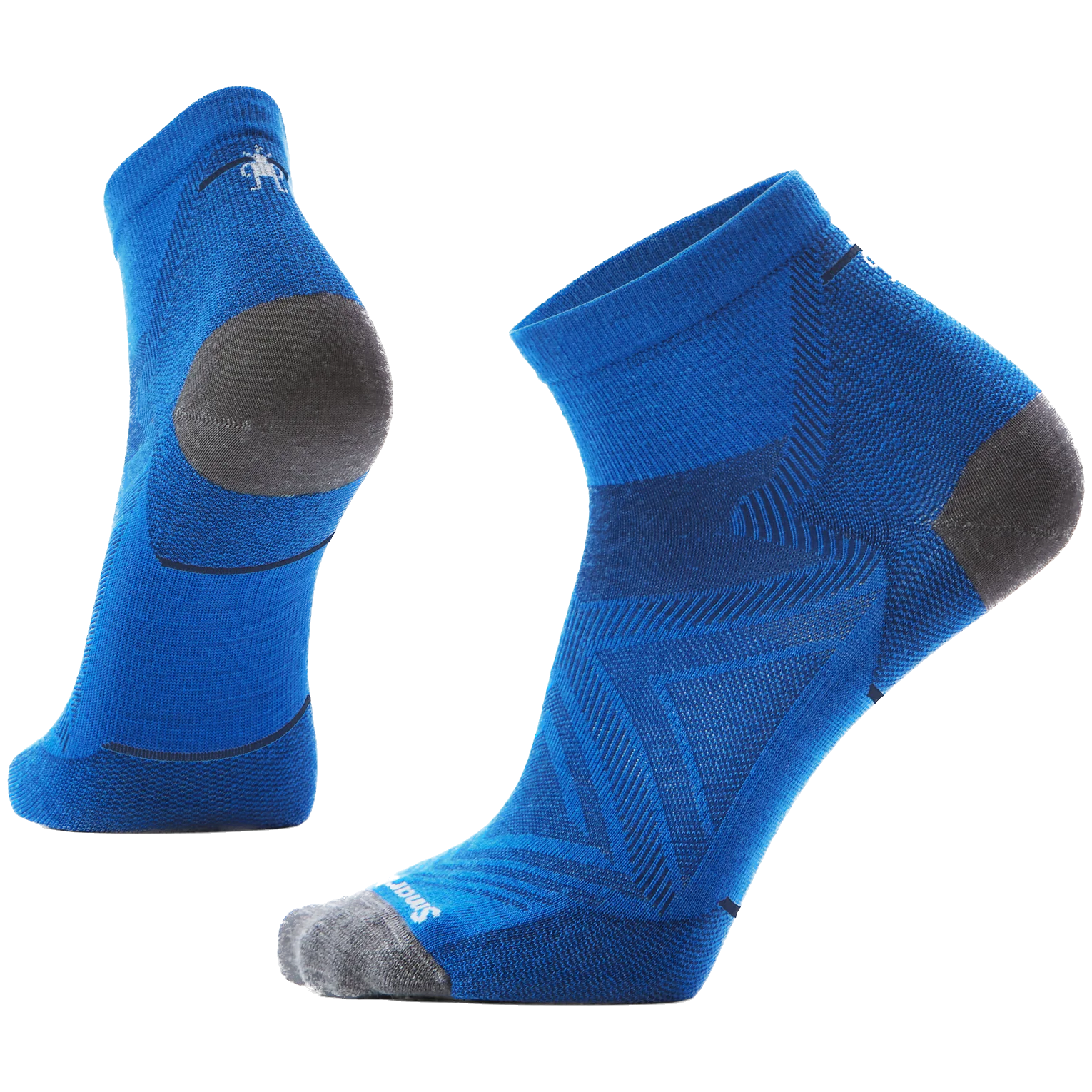 Skarpety Smartwool Run Zero Cushion Ankle Socks Rozmiar skarpet: 42-45 / Kolor: niebieski